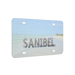Happy Easter from Sanibel Island Florida Beach License Plate