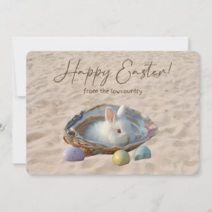 Happy Easter from the Lowcountry Oyster Shell Holiday Card