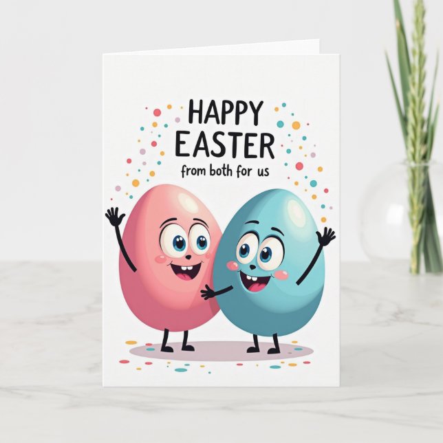 Happy Easter From Us Both Card (Front)