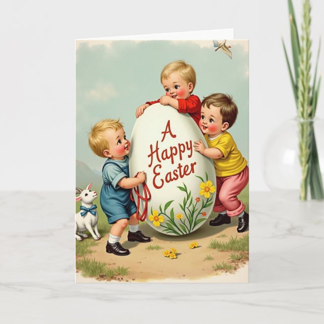 Happy Easter Fun Times Card (Front)