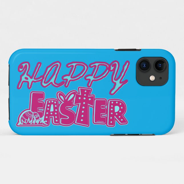 HAPPY EASTER funny easter holiday gift             Case-Mate iPhone Case (Back (Horizontal))