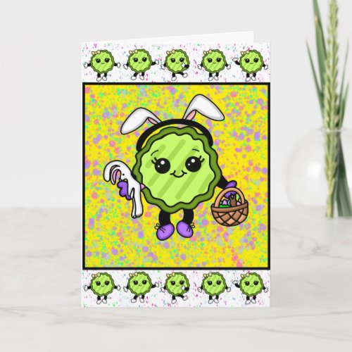Happy Easter  Funny Holiday Pickle  Card