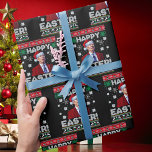 Happy Easter Funny Joe Biden Santa Christmas Wrapping Paper<br><div class="desc">Happy Easter Funny Joe Biden Confused Christmas Ugly Christmas Sweater Anti-Biden meme is a perfect present for Republicans,  Anti Democrats,  Anti Liberals that love political satire and humor. Joe Biden Merry Patricks Easter Christmas 4th Of July.</div>