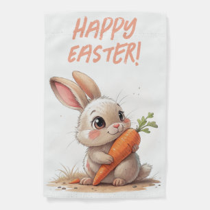 Happy Easter garden flag welcome