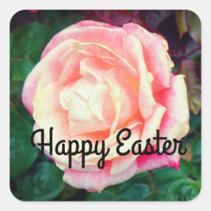Happy Easter Gemini Rose #1 Stickers