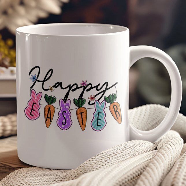 Happy Easter! Giant Coffee Mug (Happy Easter.)