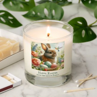 Happy Easter Gift Idea Scented Jar Candle