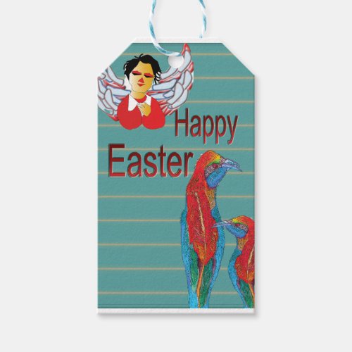 happy easter gift tag gift tags