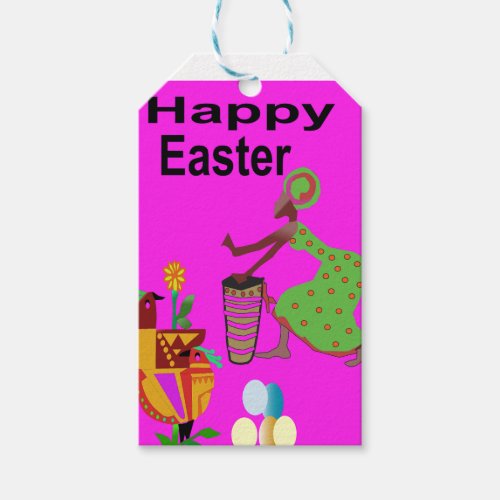 happy easter gift tag gift tags