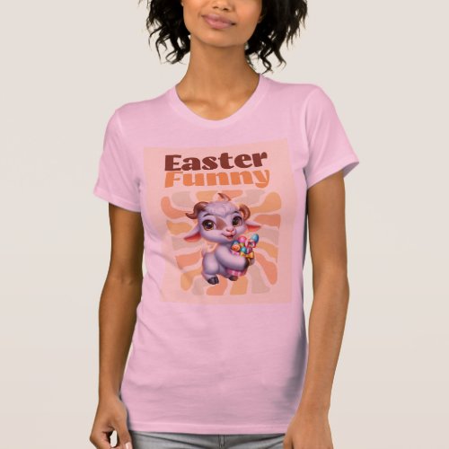 Happy Easter Goat T_Shirt Designs in sakuraDeco