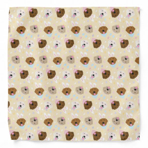 Happy Easter Golden Retriever Dogs Bandana