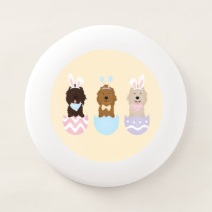 Happy Easter Goldendoodle Dogs Wham-O Frisbee