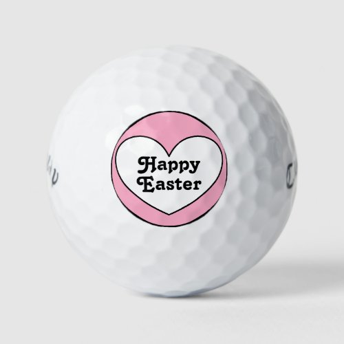 Happy Easter golf balls by dalDesignNZ