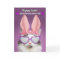 Happy Easter Granddaughter Cat in Bunny Ears Humor