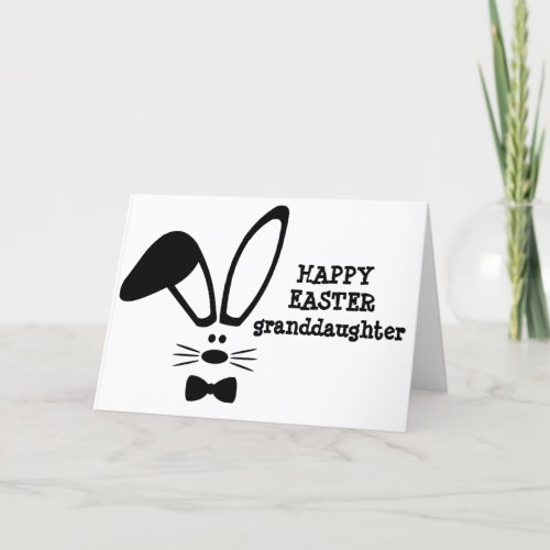 HAPPY EASTER GRANDDAUGHTER HOLIDAY CARD