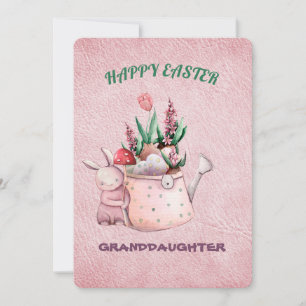 Happy Easter Granddaughter Invitation