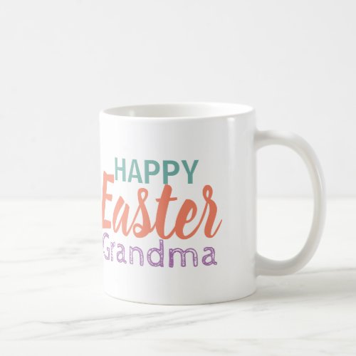 Happy Easter Grandma Spring Photo Coffee Mug