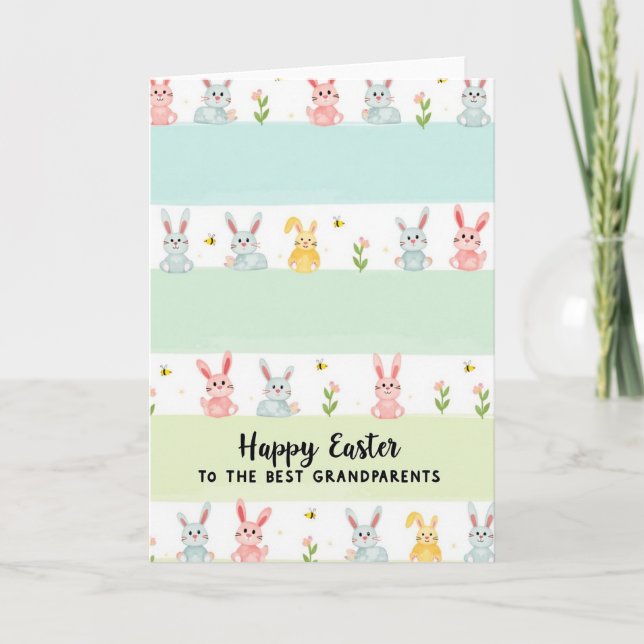 Happy Easter Grandparents Card (Front)
