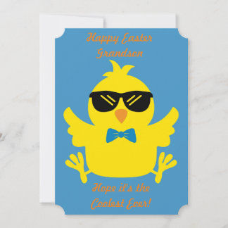 Happy Easter Grandson greeting card