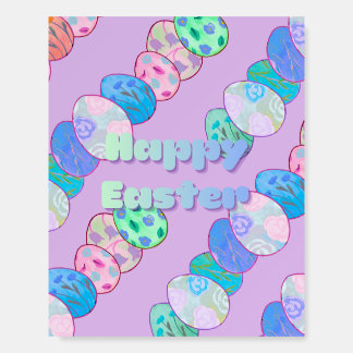 Happy Easter Graphic Foam Board
