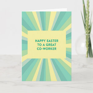 Happy Easter Great Coworker Card