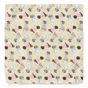 Happy Easter Great Dane Dogs Bandana