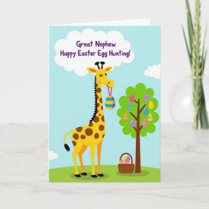 Happy Easter Great Nephew Card