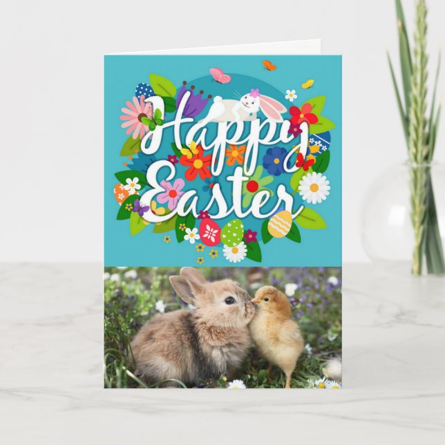Happy Easter Greeting Card (Front)