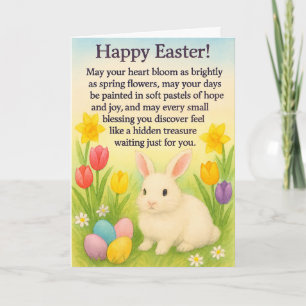 Happy Easter Greeting Card