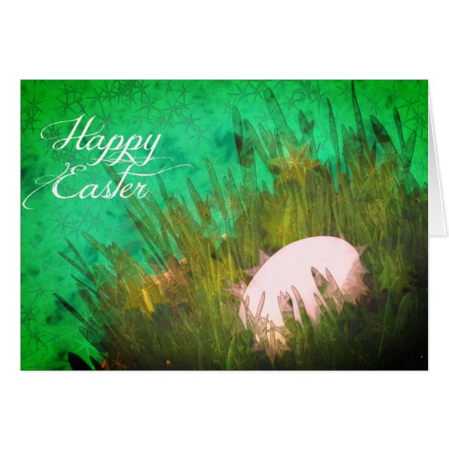 Happy Easter Greeting Card (Front Horizontal)