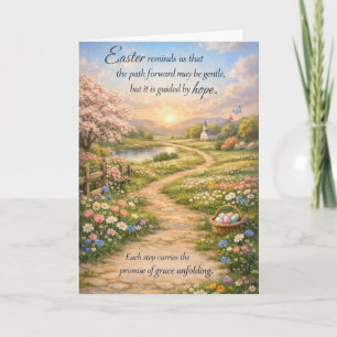 Happy Easter Greeting Card