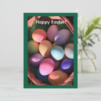 Happy Easter Greeting Card