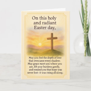 Happy Easter Greeting Card