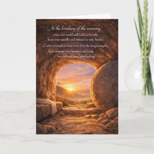 Happy Easter Greeting Card