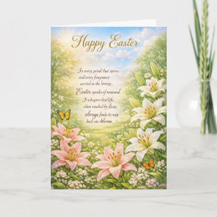 Happy Easter Greeting Card