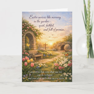 Happy Easter Greeting Card