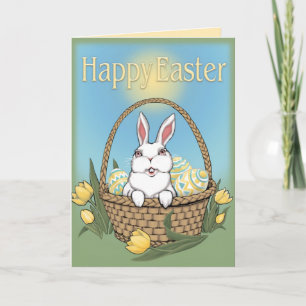 Happy Easter Greeting Card Custom or Blank Card