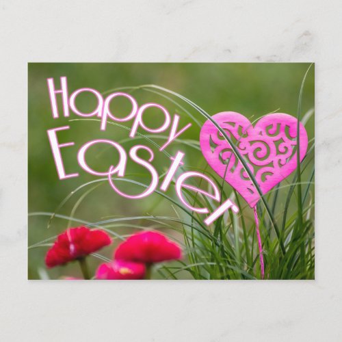 Happy Easter greeting card for friends and family