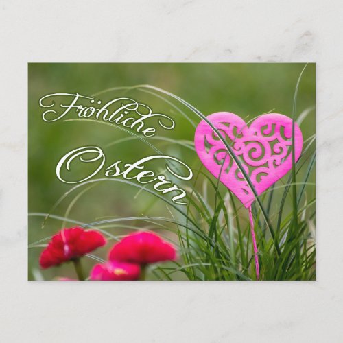 Happy Easter greeting card for friends and family