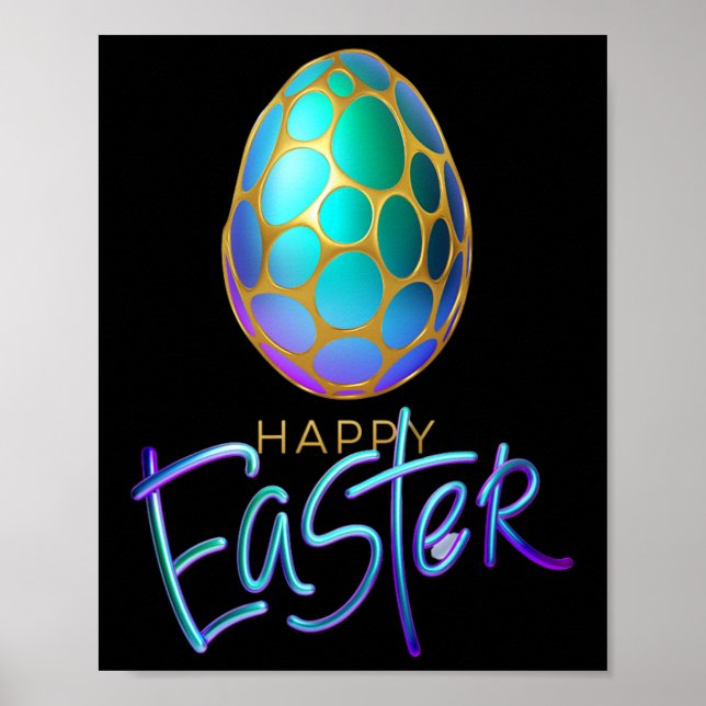 Happy Easter Happy Easter Day Women  Poster (Front)