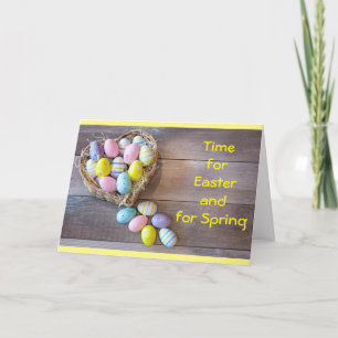 HAPPY "EASTER" & HAPPY "SPRING" CARD