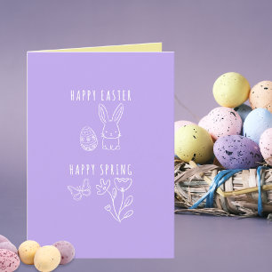 Happy Easter Happy Spring  Card