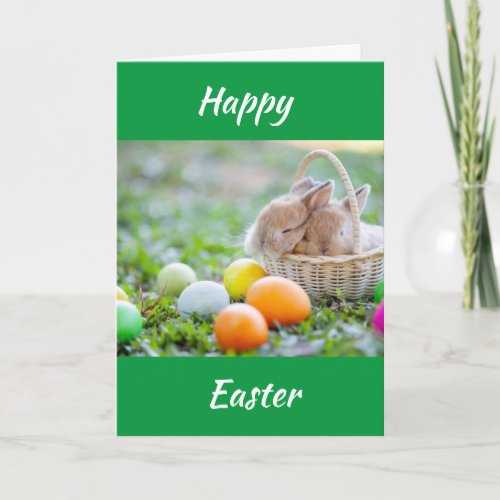 HAPPY EASTER  HAPPY SPRING EASTER CARD
