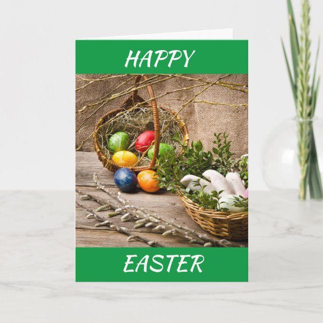 ***HAPPY EASTER & HAPPY SPRING*** EASTER CARD (Front)