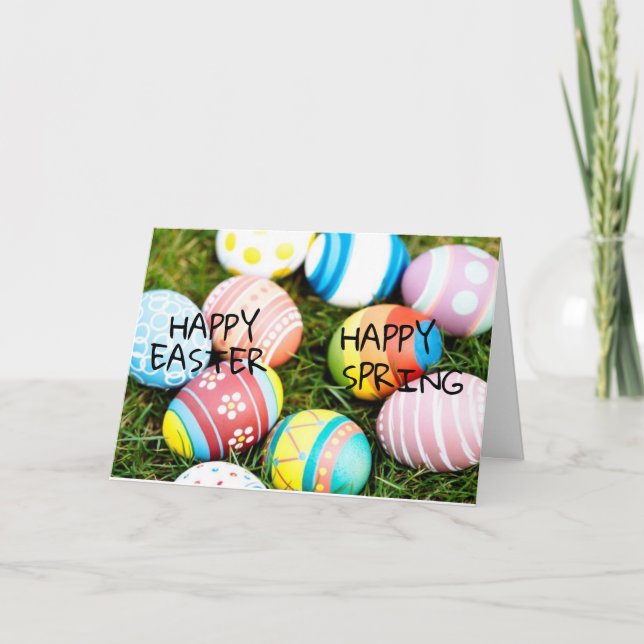 ***HAPPY EASTER HAPPY SPRING HAPPY EVERYTHING*** HOLIDAY CARD (Front)