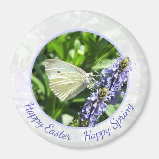 Happy Easter Happy Spring Magnet