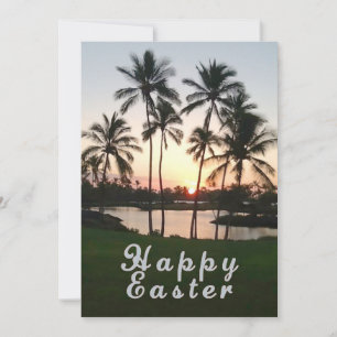 Happy Easter Hawaii Holiday Card