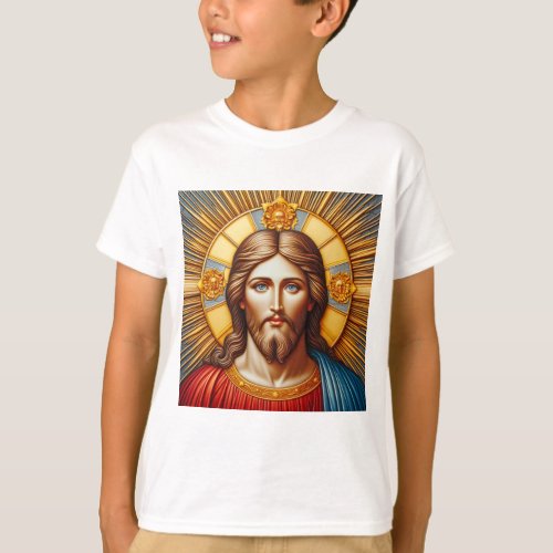 Happy Easter He is risen photo Christ t Peace  T_Shirt