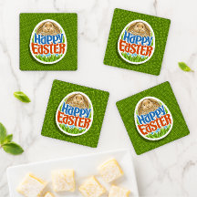 Happy Easter Holiday Bunny Floral