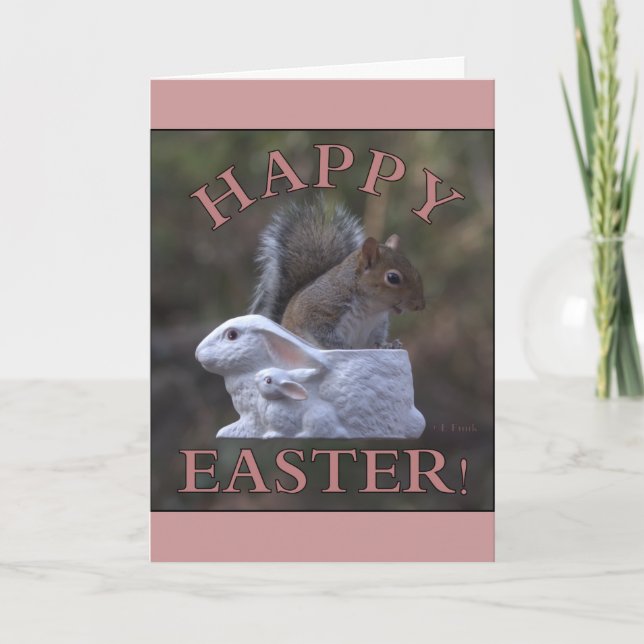 Happy Easter Holiday Card (Front)